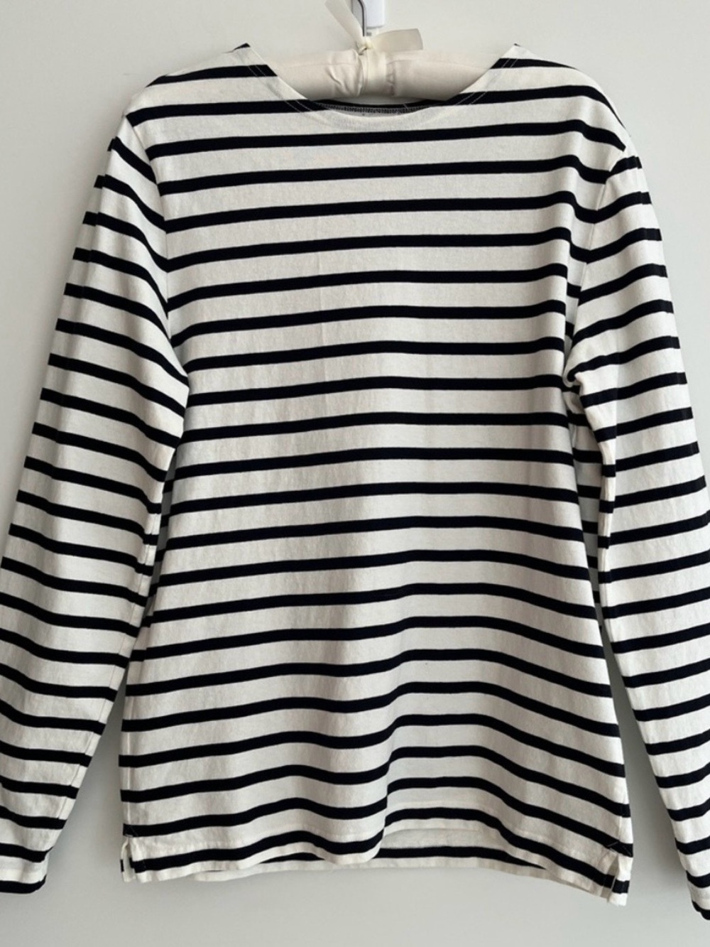 EVERLANE Premium Weight Long Sleeve Mariner Tee Nautical Casual Fisherman Unisex